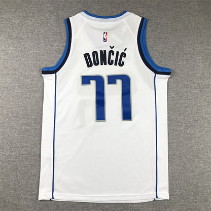 Youth Luka Dončić Dallas Mavericks #77 Embroidered  Jersey