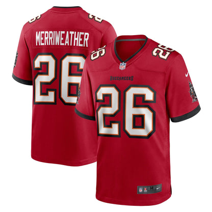 Kaevon Merriweather Tampa Bay Buccaneers Nike  Game Jersey -  Red