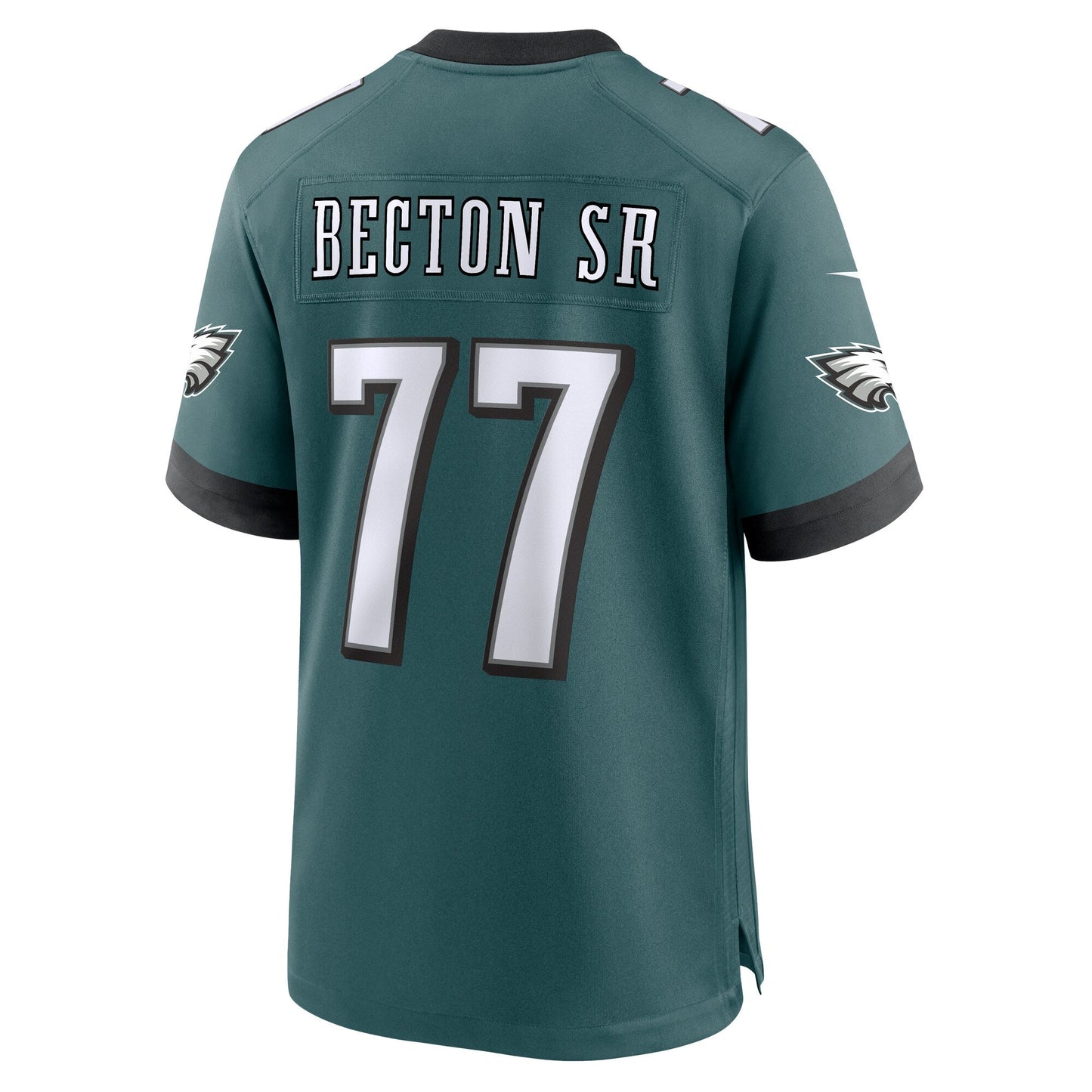 Mekhi Becton Sr. Philadelphia Eagles Nike Game Jersey - Midnight Green