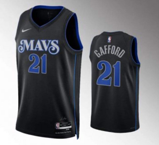 Dallas Mavericks vs. #21 dark blue jersey