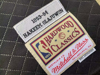 Houston Rockets  #34 Olajuwon Black MN