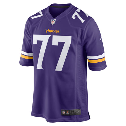 Korey Stringer Minnesota Vikings Nike Retired   Jersey - Purple