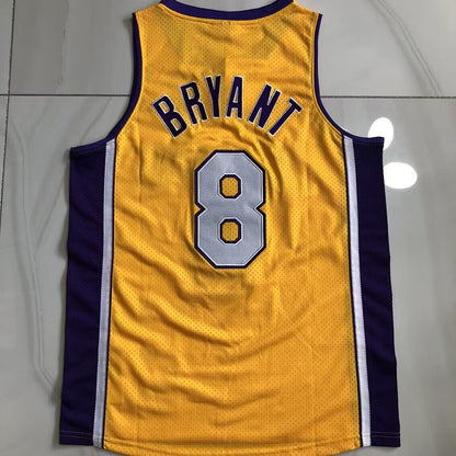 Kobe Bryant 1999-2000 Yellow 8# Retro Jersey