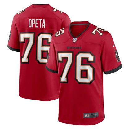 Iosua Opeta Tampa Bay Buccaneers Nike  Game Jersey -  Red