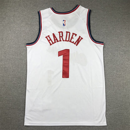 LA Clippers James Harden #1 City Edition Swingman Jersey - Embroidered