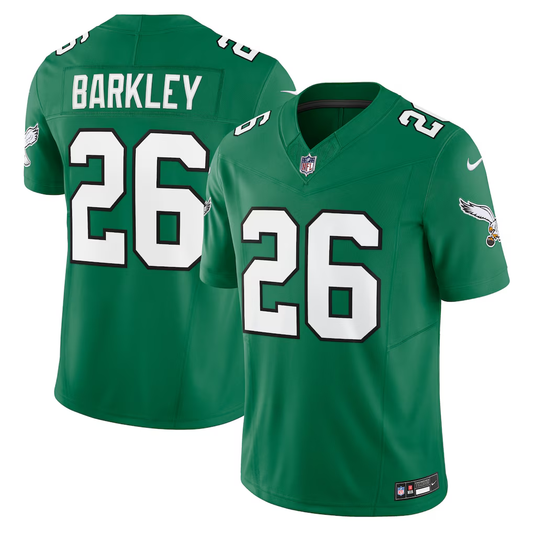 Saquon Barkley #26 Philadelphia Eagles Kelly Green Vapor F.U.S.E. Limited Jersey