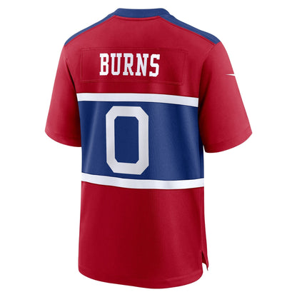 Brian Burns New York Giants Nike Alternate Game Jersey - Century Red