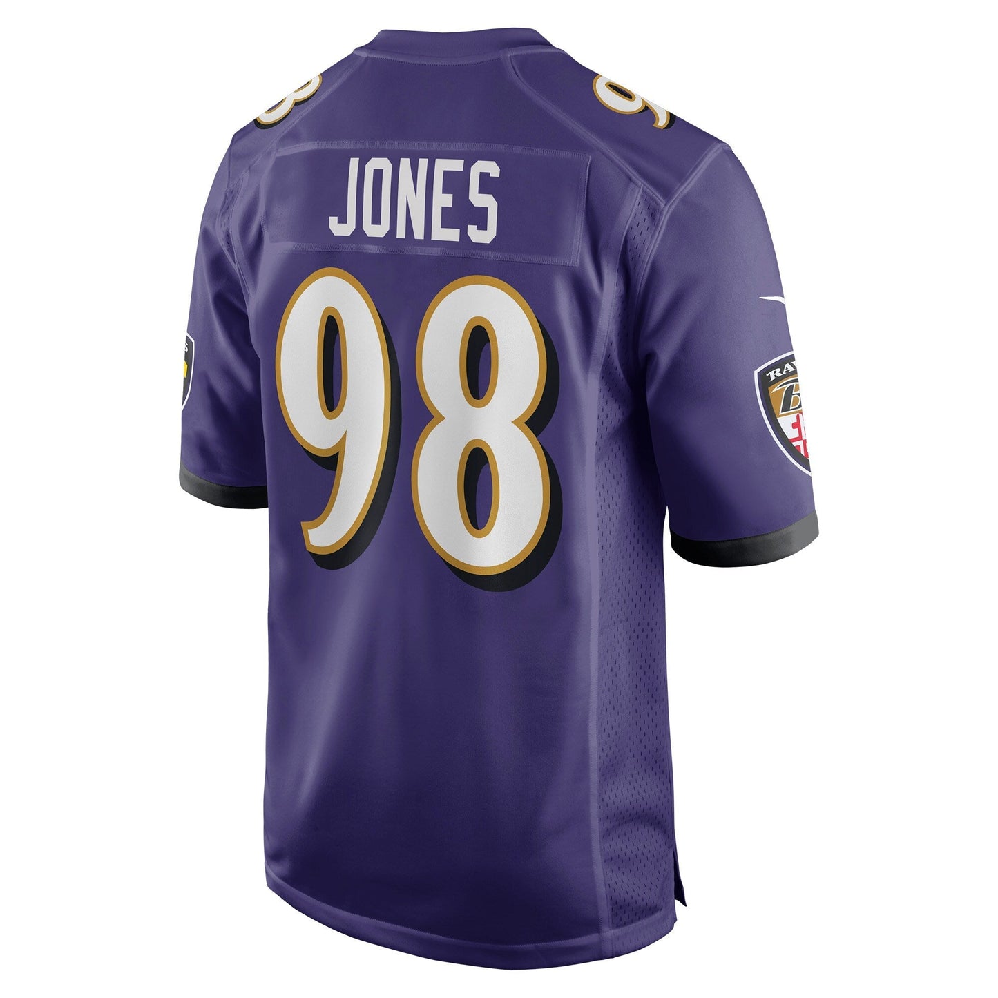 Travis Jones Baltimore Ravens Nike   Game Jersey - Purple