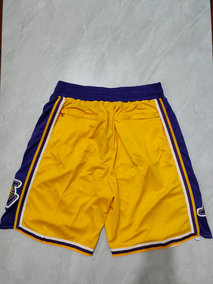 JUST DON Los Angeles Lakers Pocket Shorts