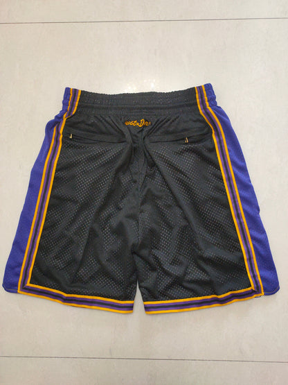 Los Angeles Lakers black vintage pocket pants