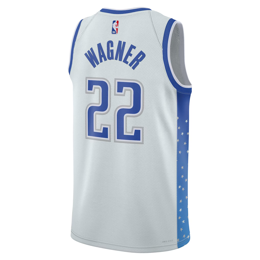 Orlando Magic Franz Wagner Nike Silver 2025/26 Swingman Jersey - City Edition