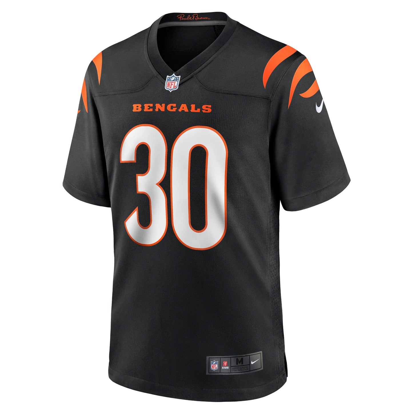 Chase Brown Cincinnati Bengals Nike Team Game Jersey -  Black