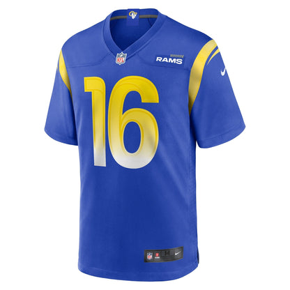 Tyler Johnson Los Angeles Rams Nike Team Game Jersey -  Royal