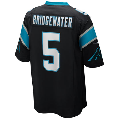 Teddy Bridgewater Carolina Panthers Nike Game   Jersey - Black