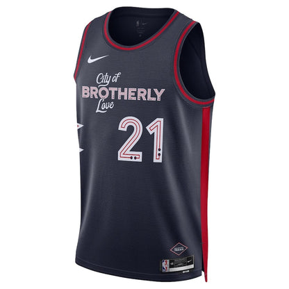 Joel Embiid Philadelphia 76ers  City Edition2023-2024 season Jersey