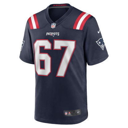 Hayden Howerton New England Patriots Nike Home Game   Jersey - Navy