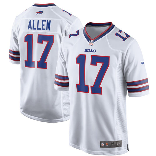 Josh Allen Buffalo Bills Nike Game   Jersey - White