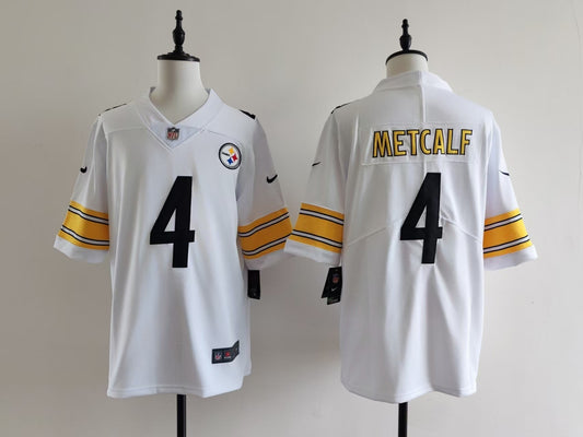 Men's Pittsburgh Steelers DK Metcalf Nike Jersey -  White