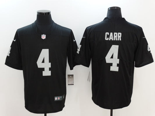 Men's Oakland Raiders Derek Carr Jersey -  Black