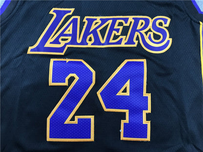 Kobe Bryant #24 Los Angeles Lakers "Retirement Edition" Embroidered Jersey