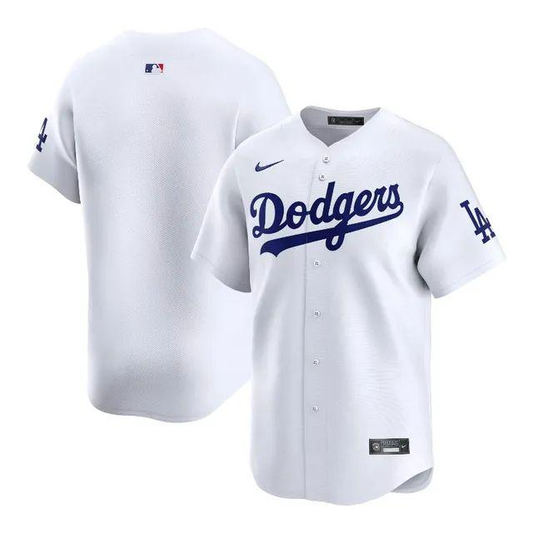 Men's Los Angeles Dodgers White Blank Jersey