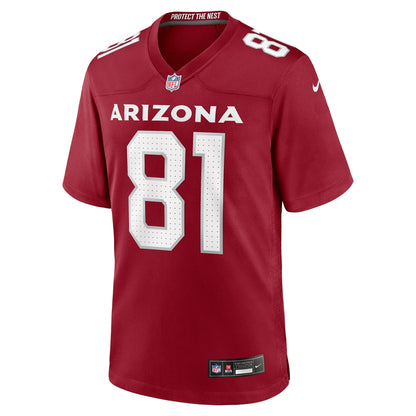 Travis Vokolek Arizona Cardinals Nike Team Game Jersey -  Cardinal