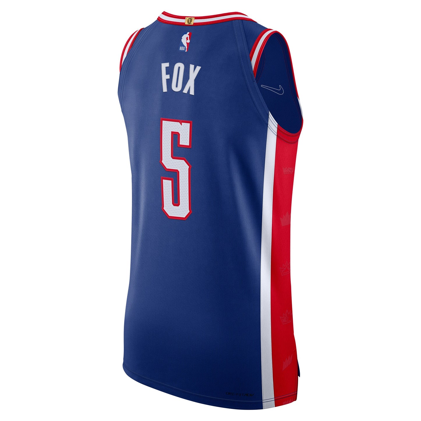Men's Sacramento Kings De'Aaron Fox Blue 2024/25  Player Jersey - City Edition