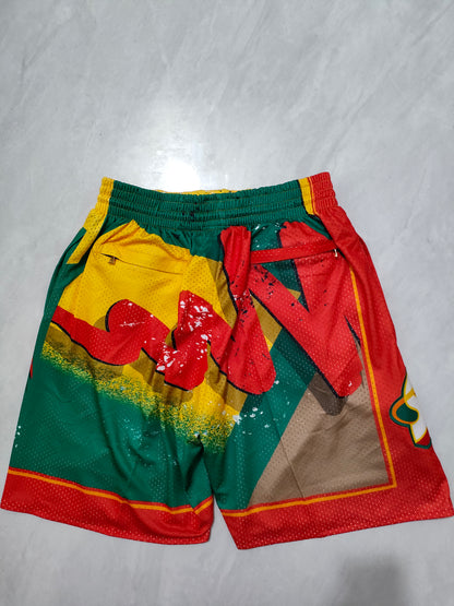 JUST DON Seattle SuperSonics Pocket Shorts