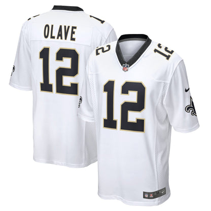 Chris Olave New Orleans Saints Nike Game   Jersey - White
