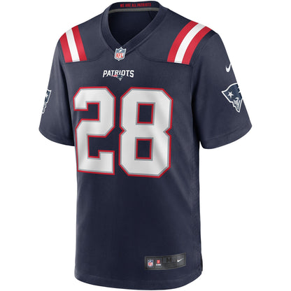 Curtis Martin New England Patriots Nike Game Retired   Jersey - Navy