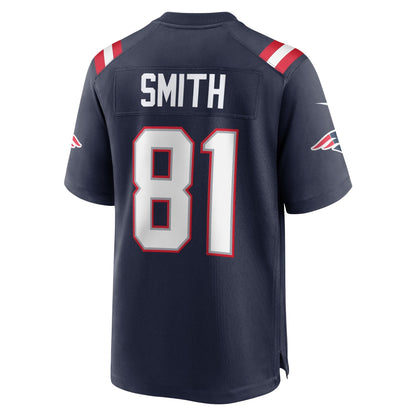 Jonnu Smith New England Patriots Nike Game Jersey - Navy