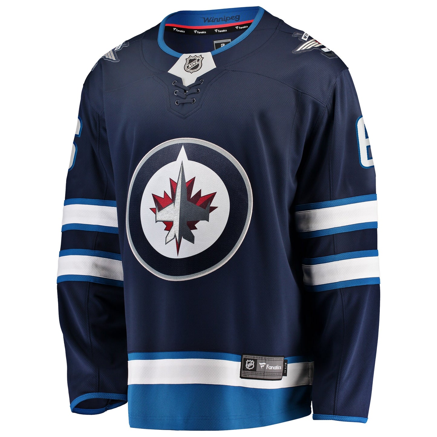 Men's Winnipeg Jets Colin Miller Fanatics Navy Home Premier Breakaway Jersey