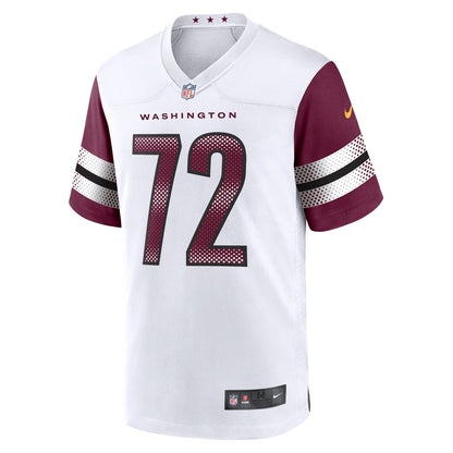 Charles Leno Jr. Washington Commanders Nike Away Game   Jersey - White