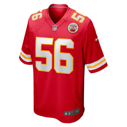 George Karlaftis Kansas City Chiefs Nike   Game Jersey - Red