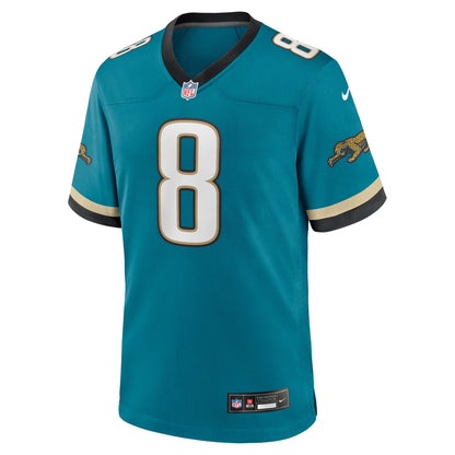 Mark Brunell Jacksonville Jaguars Nike Prowler Throwback Retired   Game Jersey - Teal