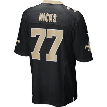 Carl Nicks New Orleans Saints Nike Game Retired   Jersey - Black