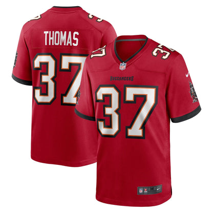 Tavierre Thomas Tampa Bay Buccaneers Nike  Game Jersey -  Red