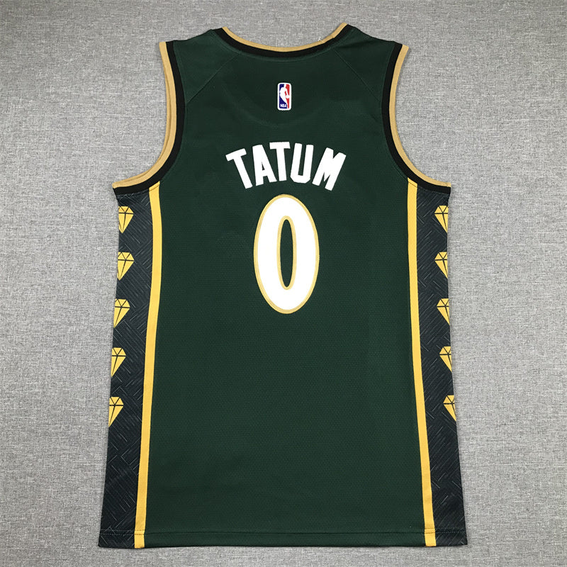 Jayson Tatum Boston Celtics #0 2023 City Edition Swingman Jersey — Embroidered