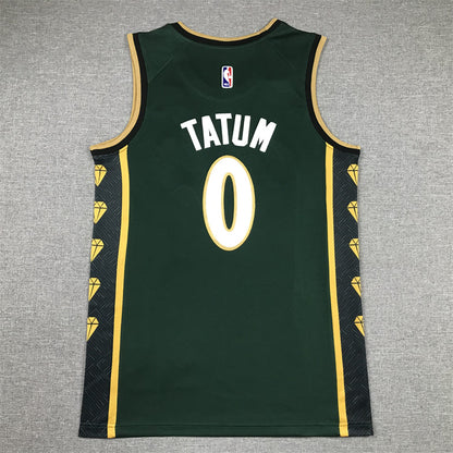 Boston Celtics Jaylen Brown #7 2023City Edition Swingman Jersey - Embroidered