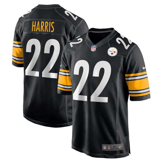 Najee Harris Pittsburgh Steelers Nike   Game Jersey - Black