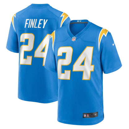 AJ Finley Los Angeles Chargers Nike Team Game Jersey -  Powder Blue