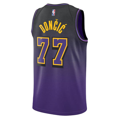 Los Angeles Lakers Nike City Edition Swingman Jersey 2024 - Purple - Luka Dončić