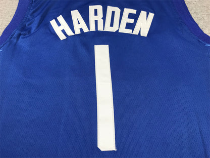 LA Clippers James Harden #1 City Edition Swingman Jersey - Embroidered