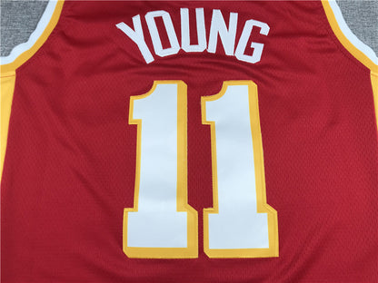 Men's Atlanta Hawks Trae Young #11 City Edition  Swingman Jersey - Embroidered