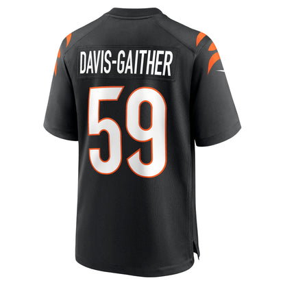 Akeem Davis-Gaither Cincinnati Bengals Nike Game   Jersey - Black