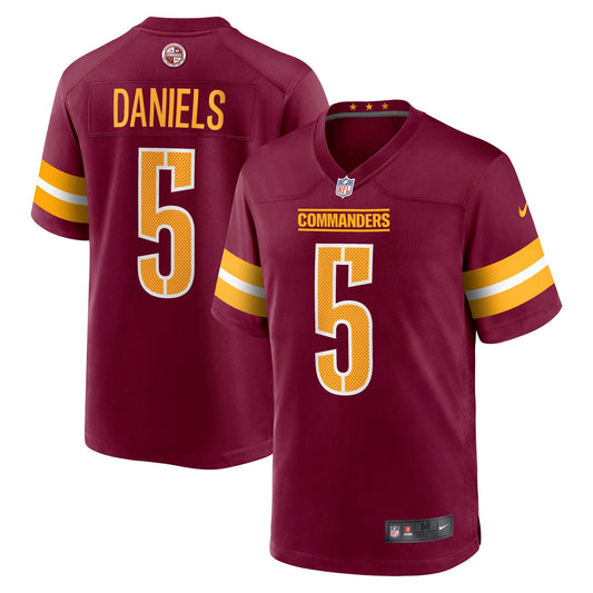 Jayden Daniels Washington Commanders Nike    Game Jersey - Burgundy