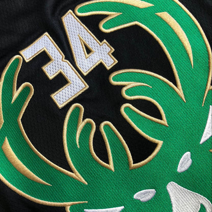 Giannis Antetokounmpo Milwaukee Bucks Black 34 MN
