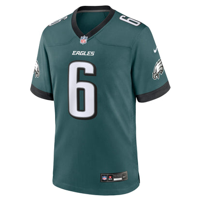 DeVonta Smith Philadelphia Eagles Nike Team Game Jersey - Midnight Green