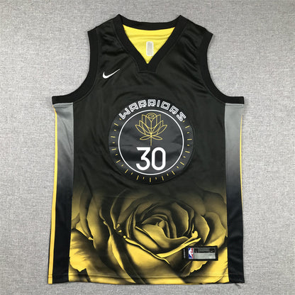Youth Stephen Curry Golden State Warriors #30  City Edition Embroidered  Jersey