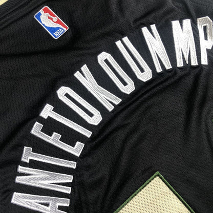 Giannis Antetokounmpo Milwaukee Bucks Black 34 MN